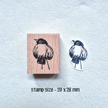 Load image into Gallery viewer, Cute Birds Wooden Stamp
