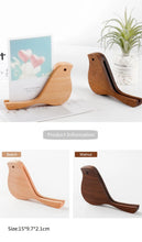 Load image into Gallery viewer, Wood Bird  Desk Holder
