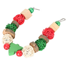 Load image into Gallery viewer, Wooden Christmas Parrot toy
