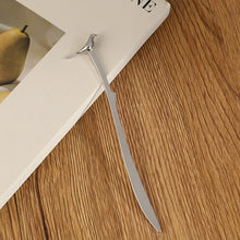 Load image into Gallery viewer, Bird Shaped Metal Bookmark/ Clip
