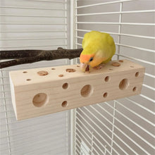 Load image into Gallery viewer, Natural wood chewing toy
