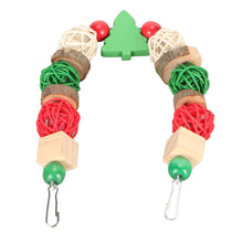 Load image into Gallery viewer, Wooden Christmas Parrot toy
