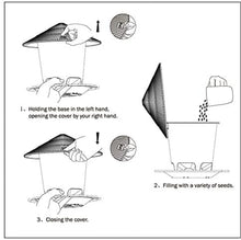 Load image into Gallery viewer, Outdoor bird feeder
