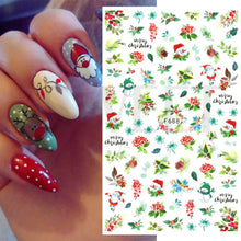 Load image into Gallery viewer, Christmas Bird nail decoration

