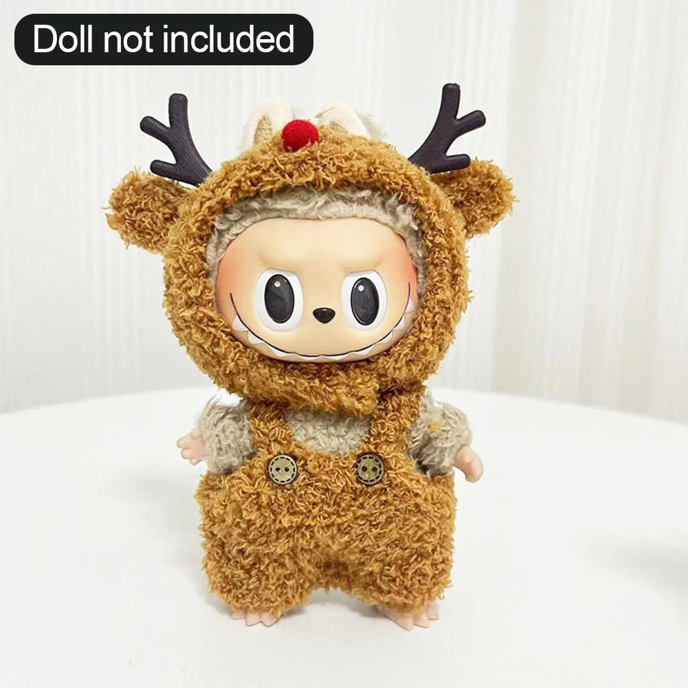 17cm Labubu Goose / Dinosaur clothes
