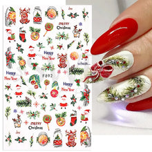 Load image into Gallery viewer, Christmas Bird nail decoration
