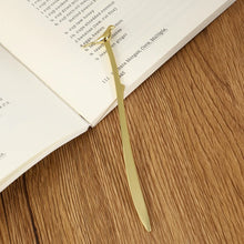 Load image into Gallery viewer, Bird Shaped Metal Bookmark/ Clip
