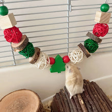 Load image into Gallery viewer, Wooden Christmas Parrot toy
