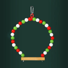 Load image into Gallery viewer, Natural Wood Christmas Swing Toy
