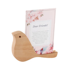Load image into Gallery viewer, Wood Bird  Desk Holder
