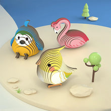 Load image into Gallery viewer, Bird/Parrot 3D Paper Puzzle
