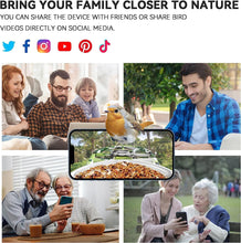 Load image into Gallery viewer, Solar Bird Feeder with Camera
