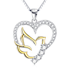 Load image into Gallery viewer, Bird Pendant 925 Silver Necklace
