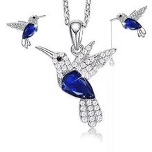 Load image into Gallery viewer, Bird Pendant Necklace Earrings
