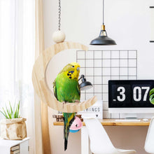 Load image into Gallery viewer, Moon-shaped Parrot Swing
