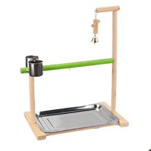 Load image into Gallery viewer, Parrot Playstand with Feeding Cup
