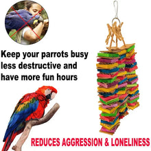 Load image into Gallery viewer, Parrot  Natural Wood Toy
