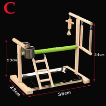 Load image into Gallery viewer, Parrot Playstand with Feeding Cup
