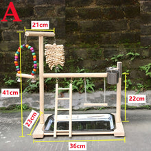 Load image into Gallery viewer, Parrot Playstand with Feeding Cup
