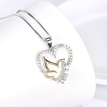 Load image into Gallery viewer, Bird Pendant 925 Silver Necklace
