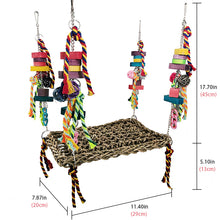 Load image into Gallery viewer, Bird/Parrot Straw Mat
